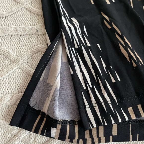 Dana Buchman Elegant Mixed Black Sequin Neckline 3/4 Sleeve Women’s Size Large - Picture 10 of 16